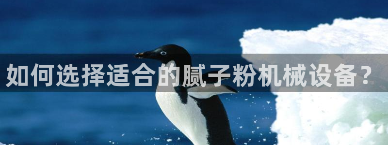 杏盛开户地址：如何选择适合的腻子粉机械设备？