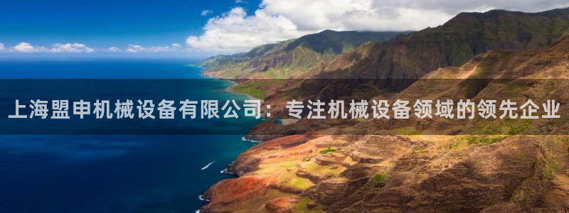 杏盛app下载：上海盟申机械设备有限公司：专注机械设备领域的领先企业