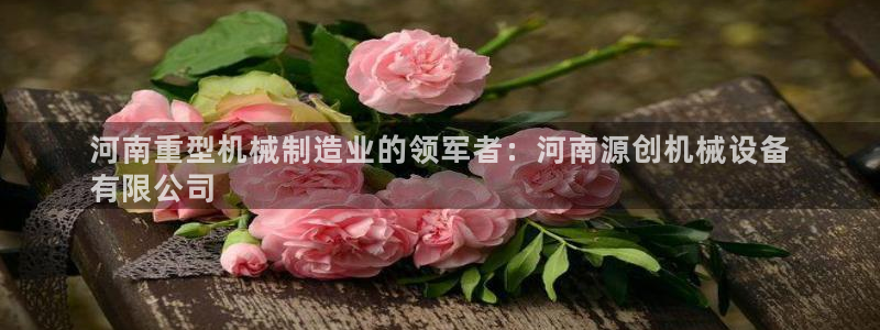 杏盛平台官网：河南重型机械制造业的领军者：河南源创机械设备
有限公司