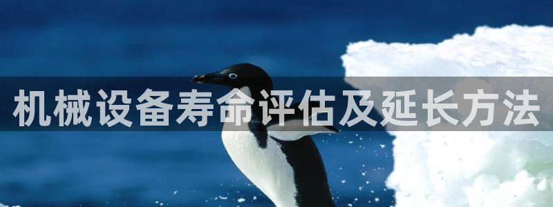 杏盛官网登录：机械设备寿命评估及延长方法